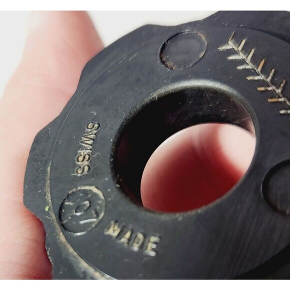 Elna Supermatic Sewing Machine Double Disc Stitch Pattern Cam #107 Swiss Made - Picture 3 of 4